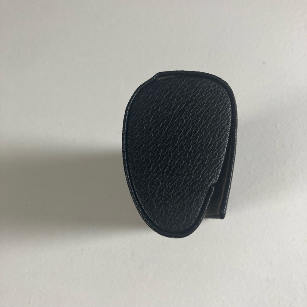 Burberry Glasses Case Black Leather Hard Shell Magnetic Close Sunglasses - Picture 3 of 9
